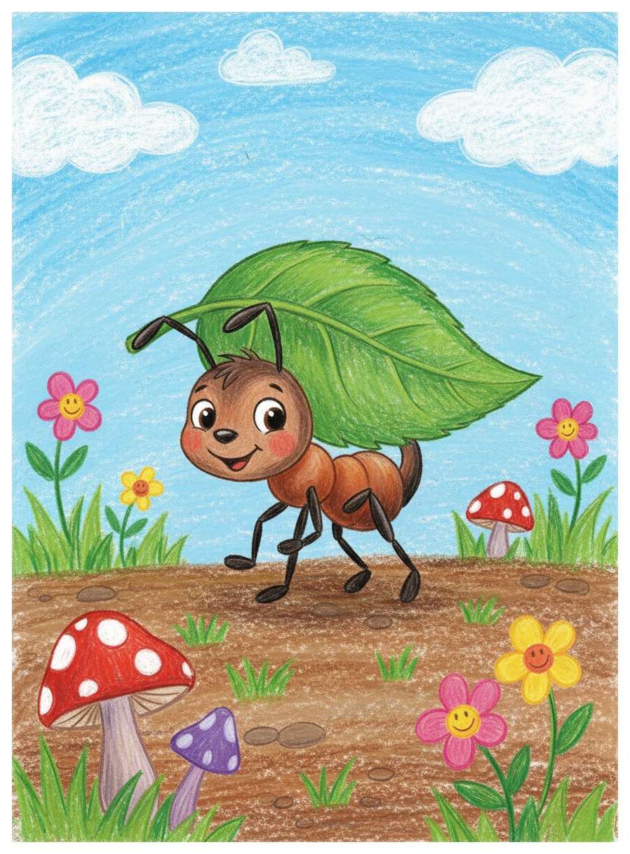 Ant colored