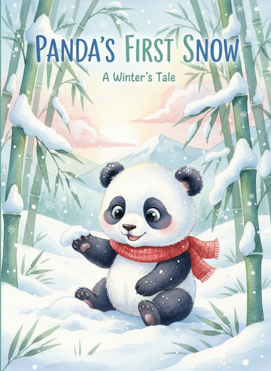 Panda's First Snow book