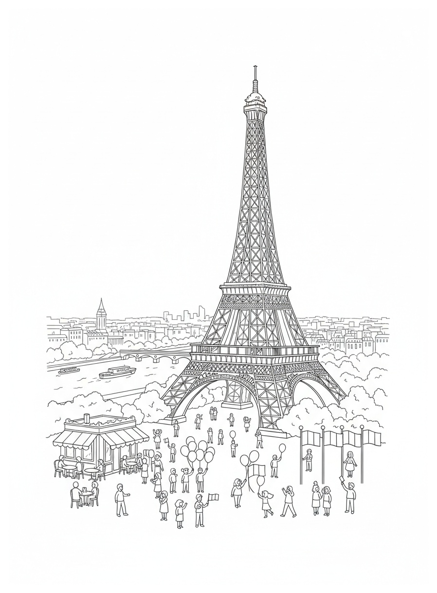 France coloring pages