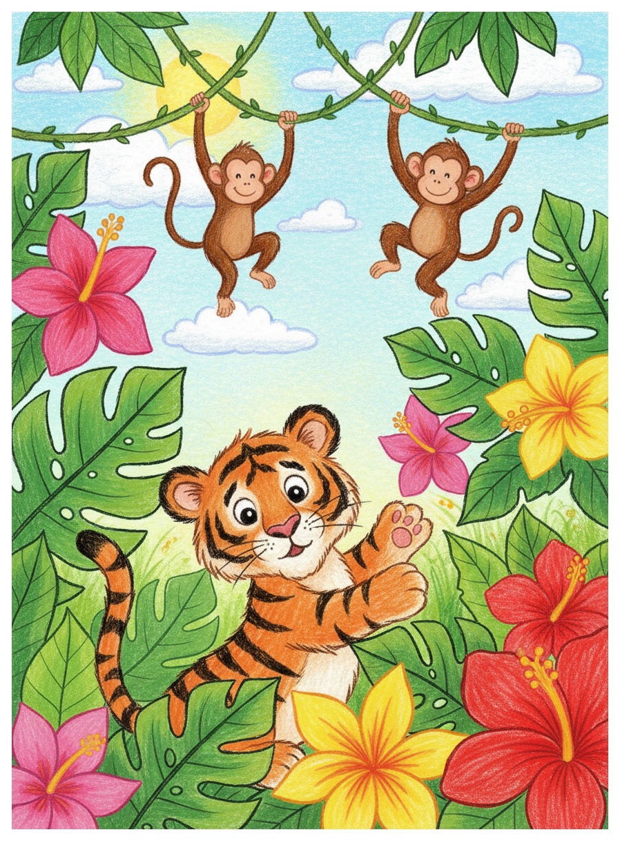 Jungle colored