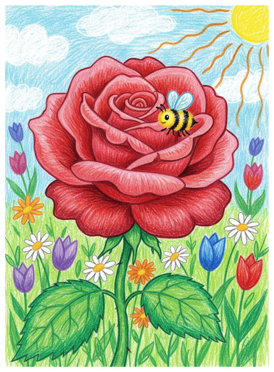 Rose colored