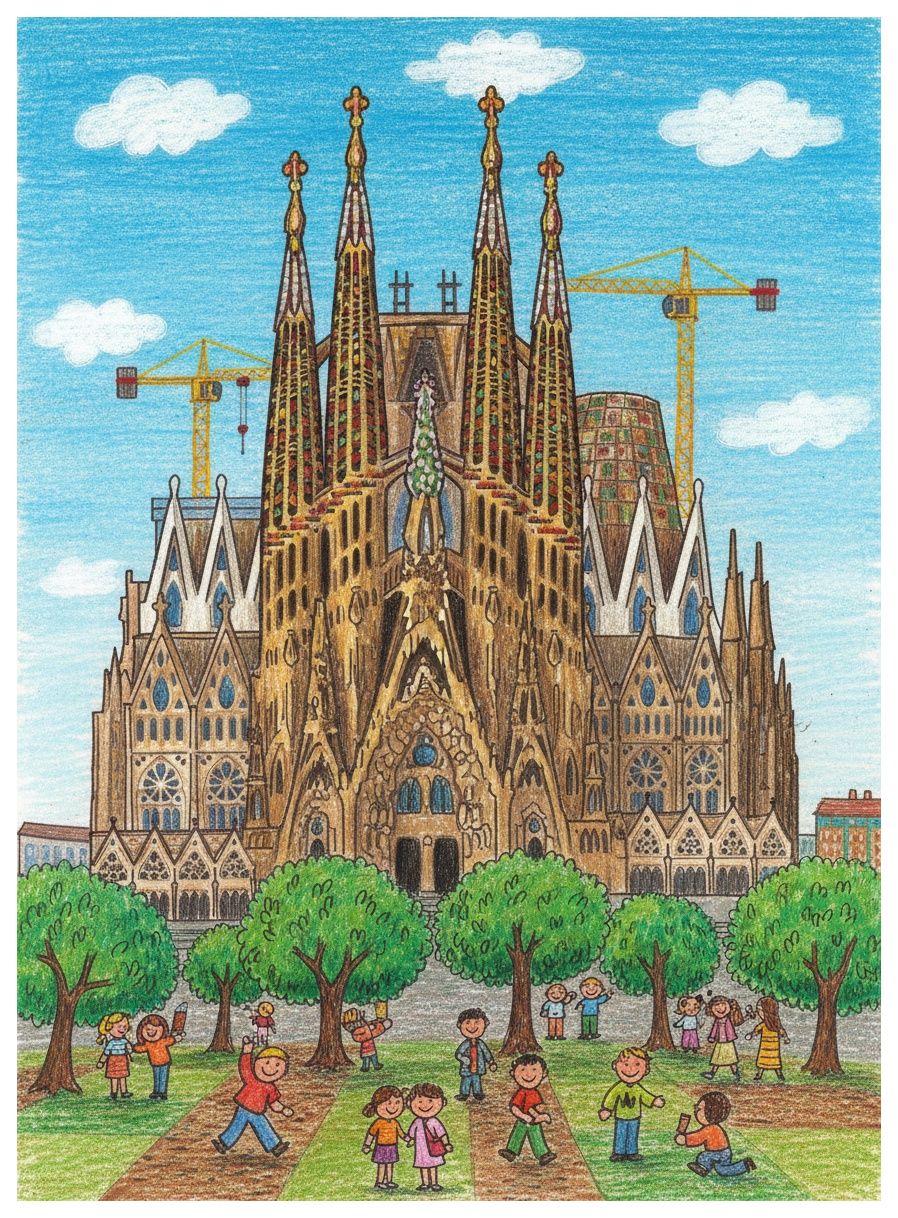 Spain colored
